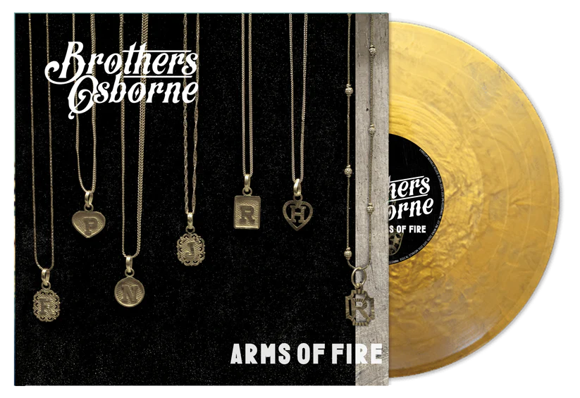 Brothers Osborne | Arms Of Fire: 10th Anniversary Edition (Limited Edition, Gold Colored Vinyl) (7" Single) - Vinyl