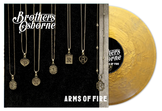 Brothers Osborne | Arms Of Fire: 10th Anniversary Edition (Limited Edition, Gold Colored Vinyl) (7" Single) - Vinyl