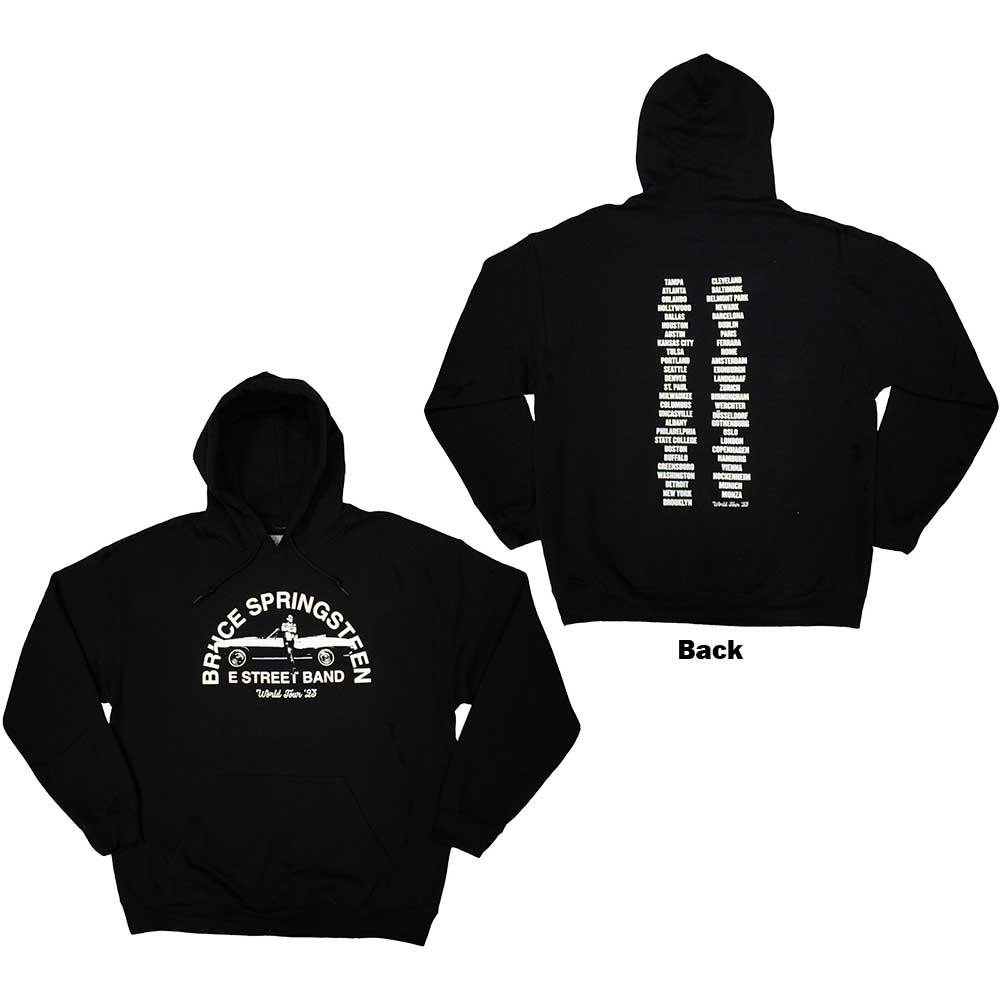 Bruce Springsteen | Tour '23 Leaning Car - Sweatshirt Black