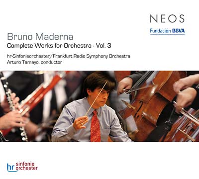 BRUNO MADERNA | Complete Works For Orchestra Vol. 3 - CD