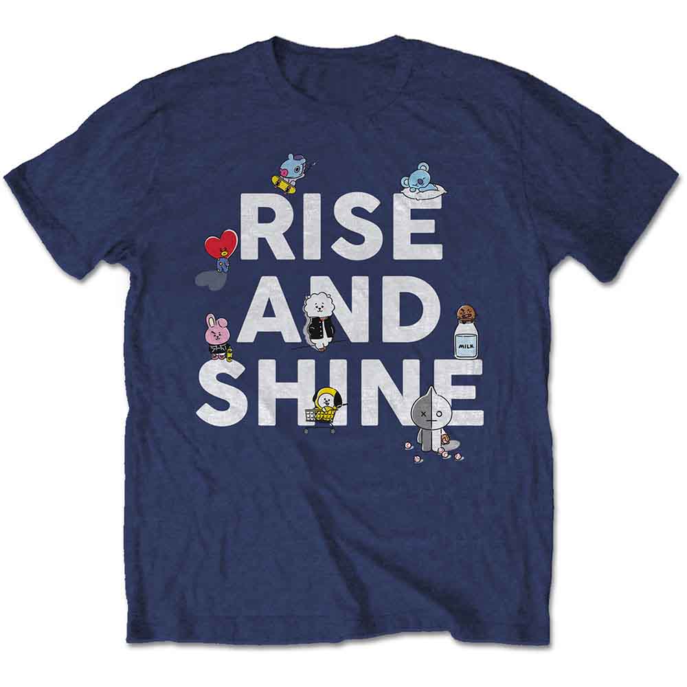 BT21 | Rise And Shine - T-Shirt Blue