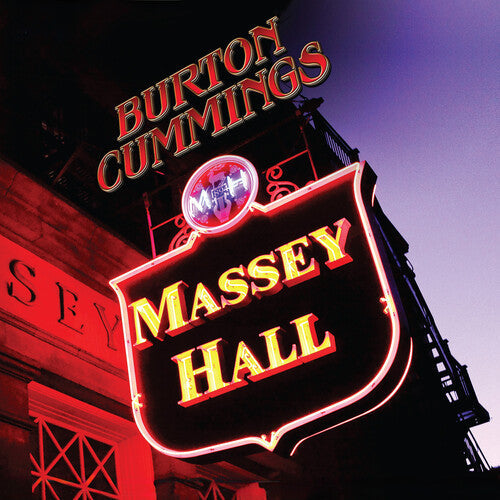 Burton Cummings | Massey Hall (Limited Edition, Red Colored Vinyl) (2 Lp's) - Vinyl
