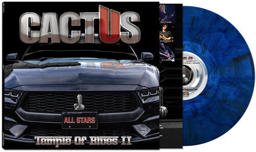 Cactus | Temple Of Blues Ii - All-Stars [Blue Marbled Vinyl] - Vinyl