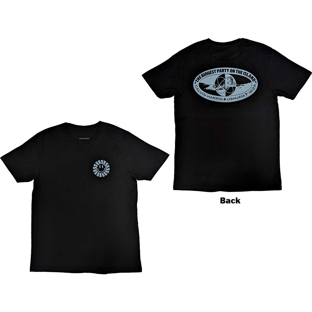 Calvin Harris | Biggest Party - T-Shirt Black