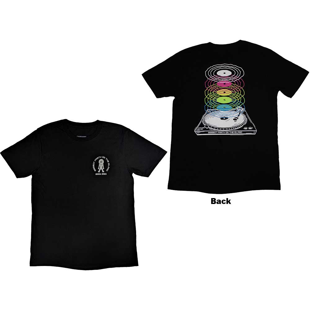 Calvin Harris | Record Back - T-Shirt Black