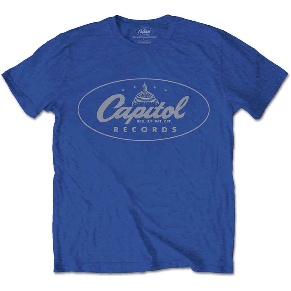 Capitol Records | Logo - T-Shirt Blue