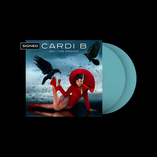 Cardi B | Am I The Drama? (Baby Blue Color Vinyl) (Includes Signed Art Card) - Vinyl