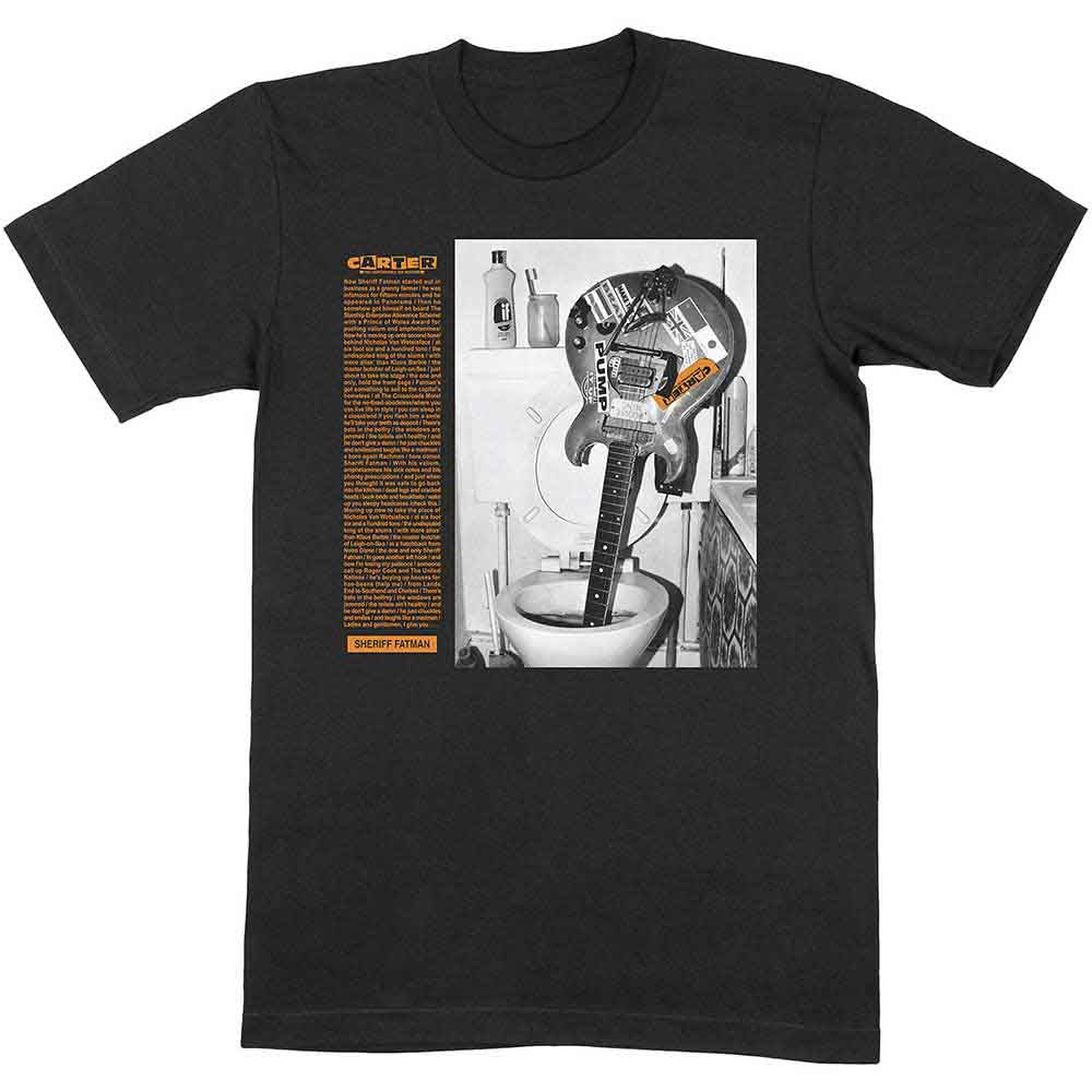 Carter USM | Sheriff Fatman - T-Shirt Black