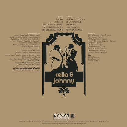 Celia Cruz & Johnny Pacheco | Tremendo Cache' (180 Gram Vinyl, Anniversary Edition) - Vinyl