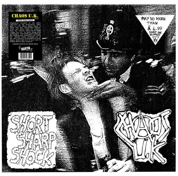 CHAOS U.K. | Short Sharp Shock (White Vinyl) - Vinyl
