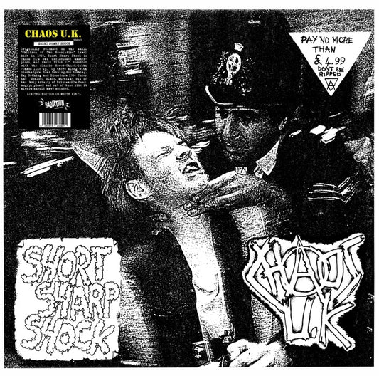 CHAOS U.K. | Short Sharp Shock (White Vinyl) - Vinyl