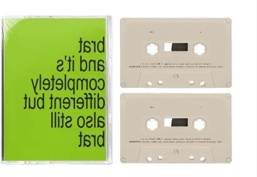 Charli XCX | Brat And Its Completely Different But Also Still brat (Colored Cassette, Beige) (2 Cassette's) - Cassette