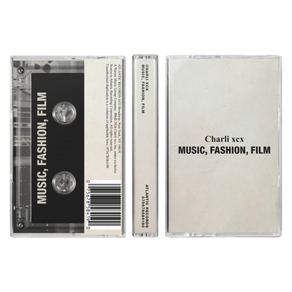 Charli XCX | Music, Fashion, Film (Clear Colored Cassette) - Cassette