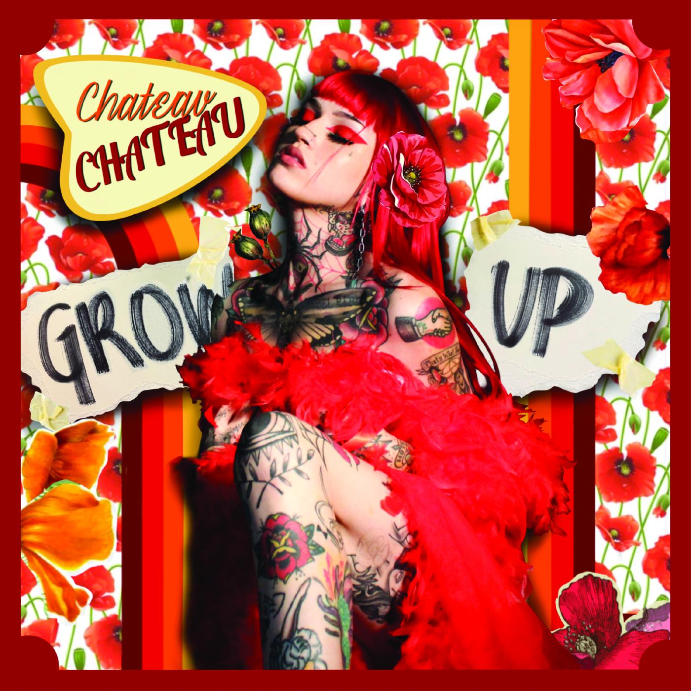 Chateau Chateau | Grow Up (RED VINYL) - Vinyl