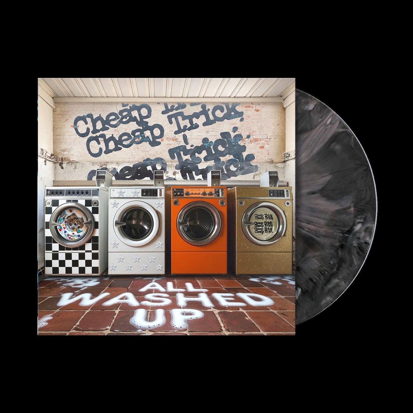 Cheap Trick | All Washed Up [Graphite Marble LP] - Vinyl
