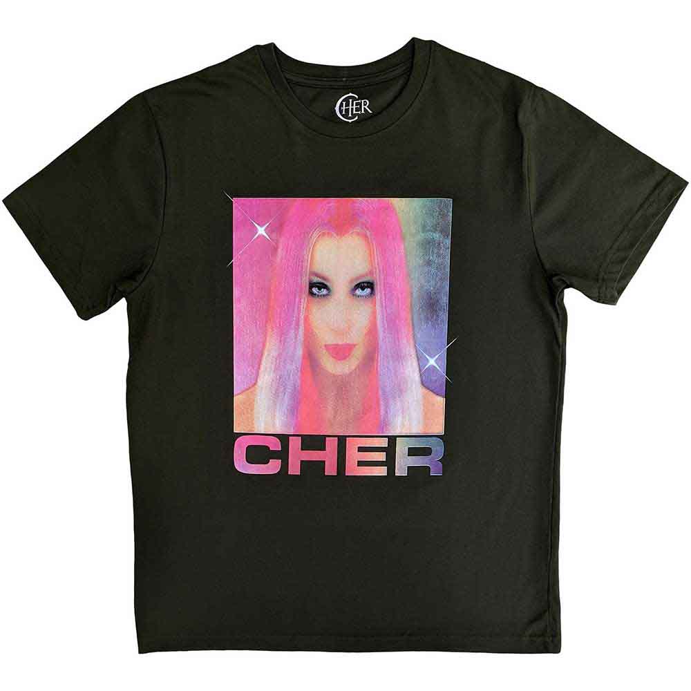 Cher | Pink Hair - T-Shirt Green