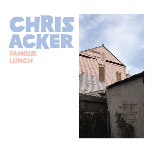 Chris Acker | Famous Lunch (Orange / White Marble Vinyl) - Vinyl