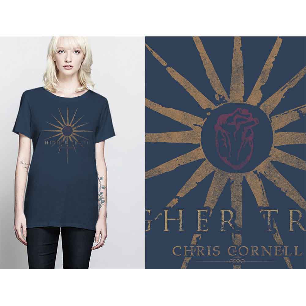 Chris Cornell | Higher Truth - T-Shirt Blue