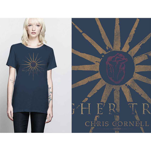 Chris Cornell | Higher Truth - T-Shirt Blue
