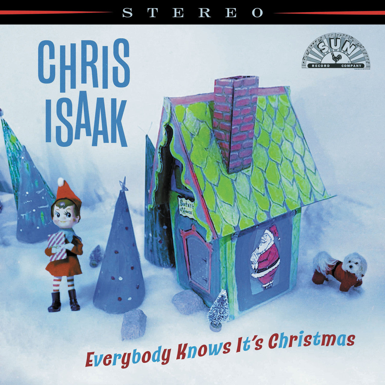 Chris Isaak | Everybody Knows It's Christmas [Candy Floss LP] - Vinyl