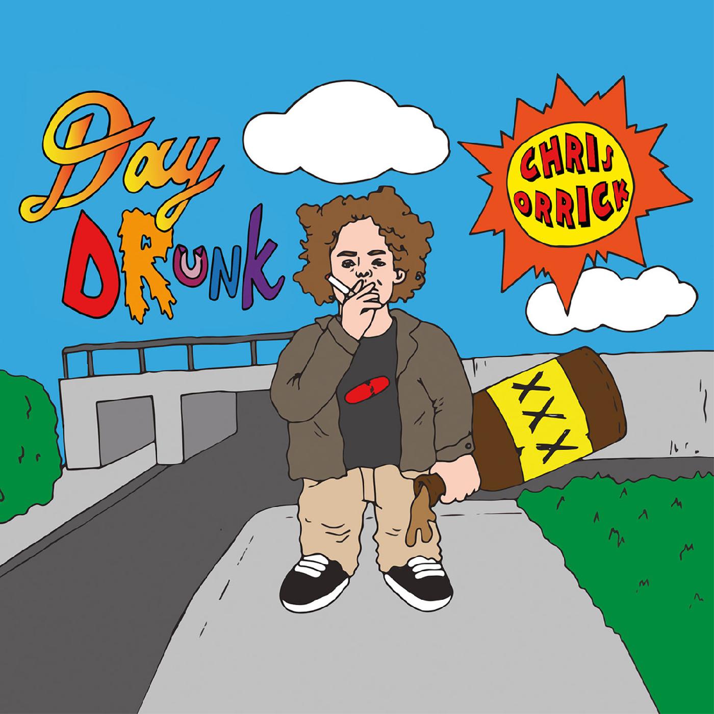 Chris Orrick | Day Drunk EP (8-COLOR DOUBLE RAINBOW SPLATTER VINYL) - Vinyl