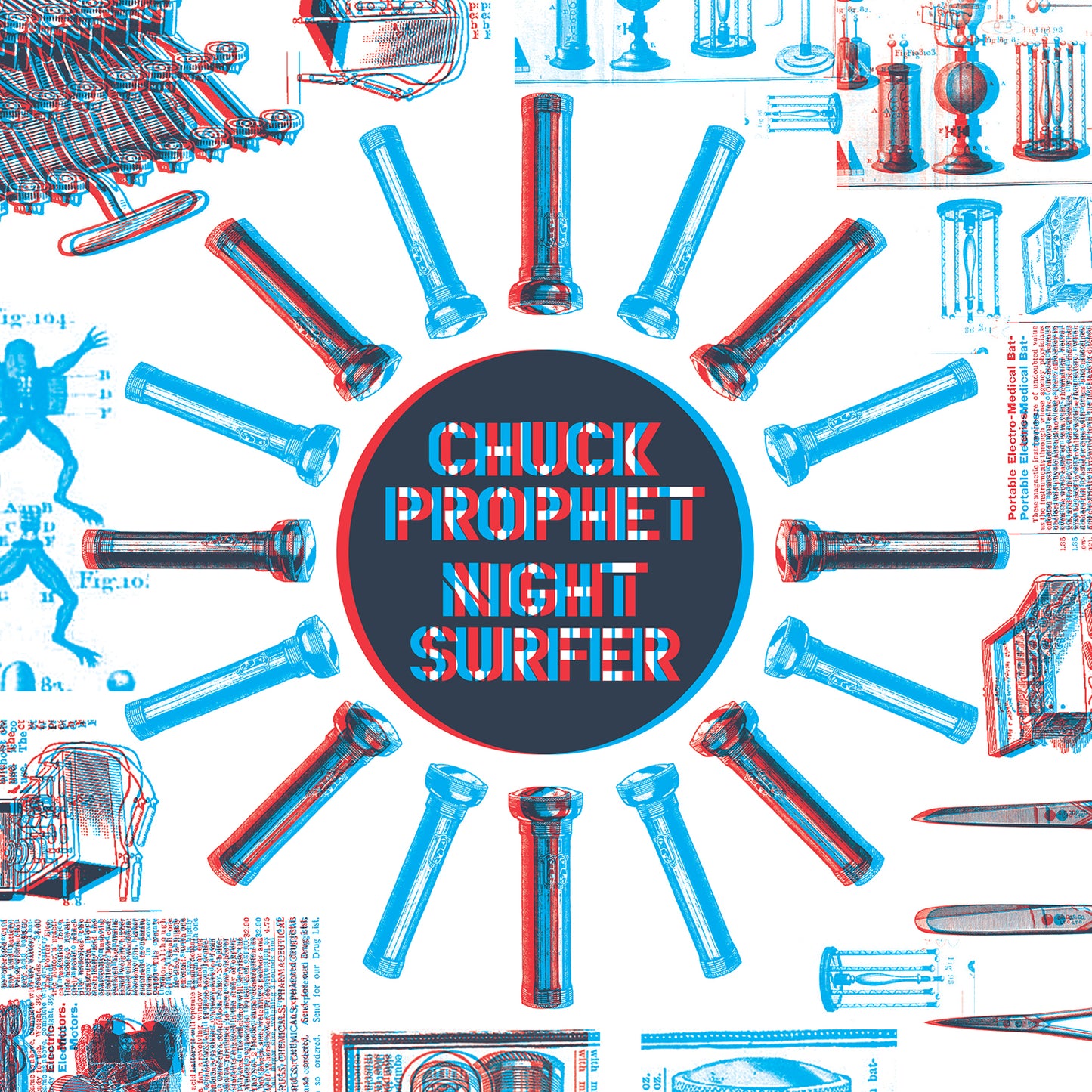 Chuck Prophet | 3D Night Surfer 7" Singles Collection - Vinyl