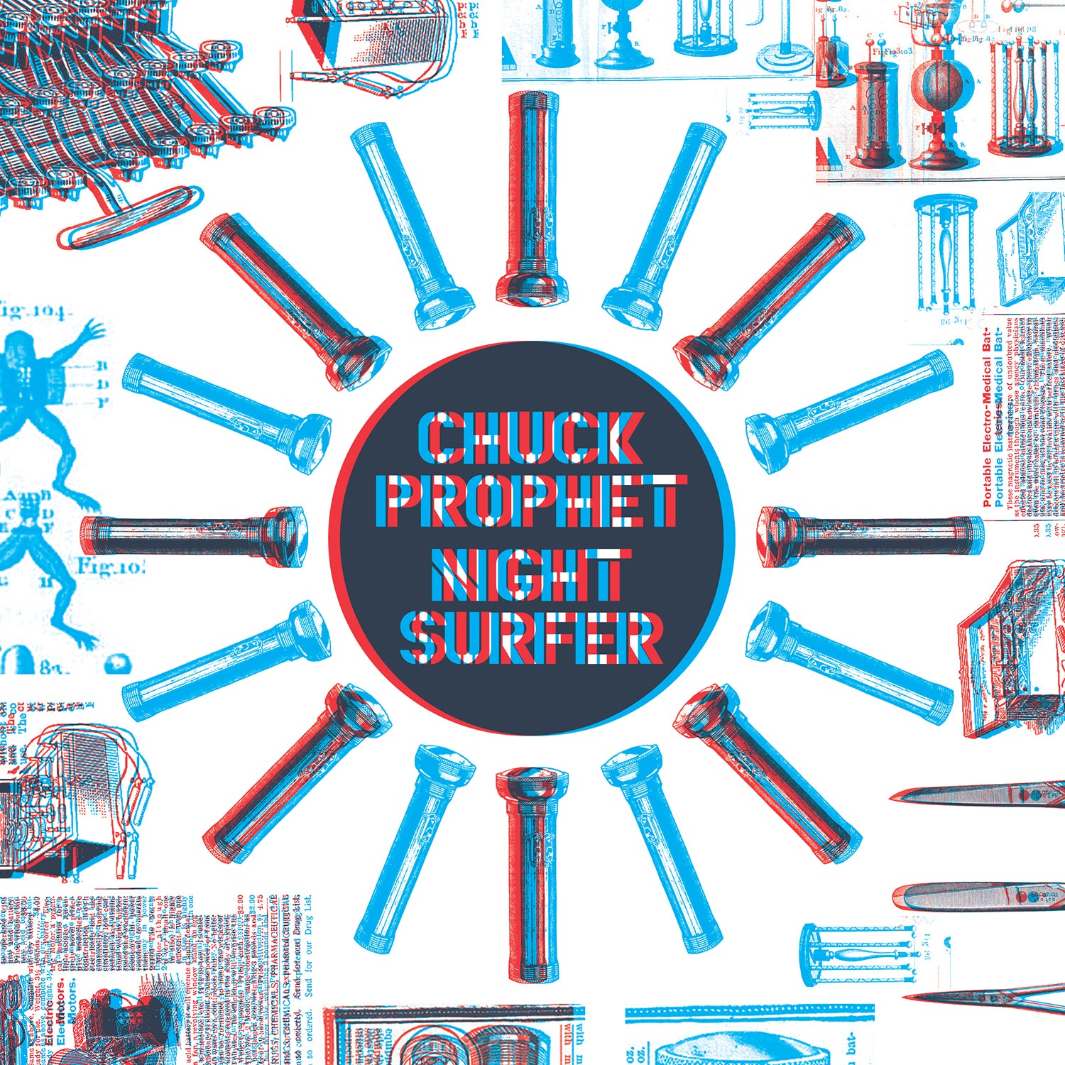 Chuck Prophet | 3D Night Surfer 7" Singles Collection - Vinyl