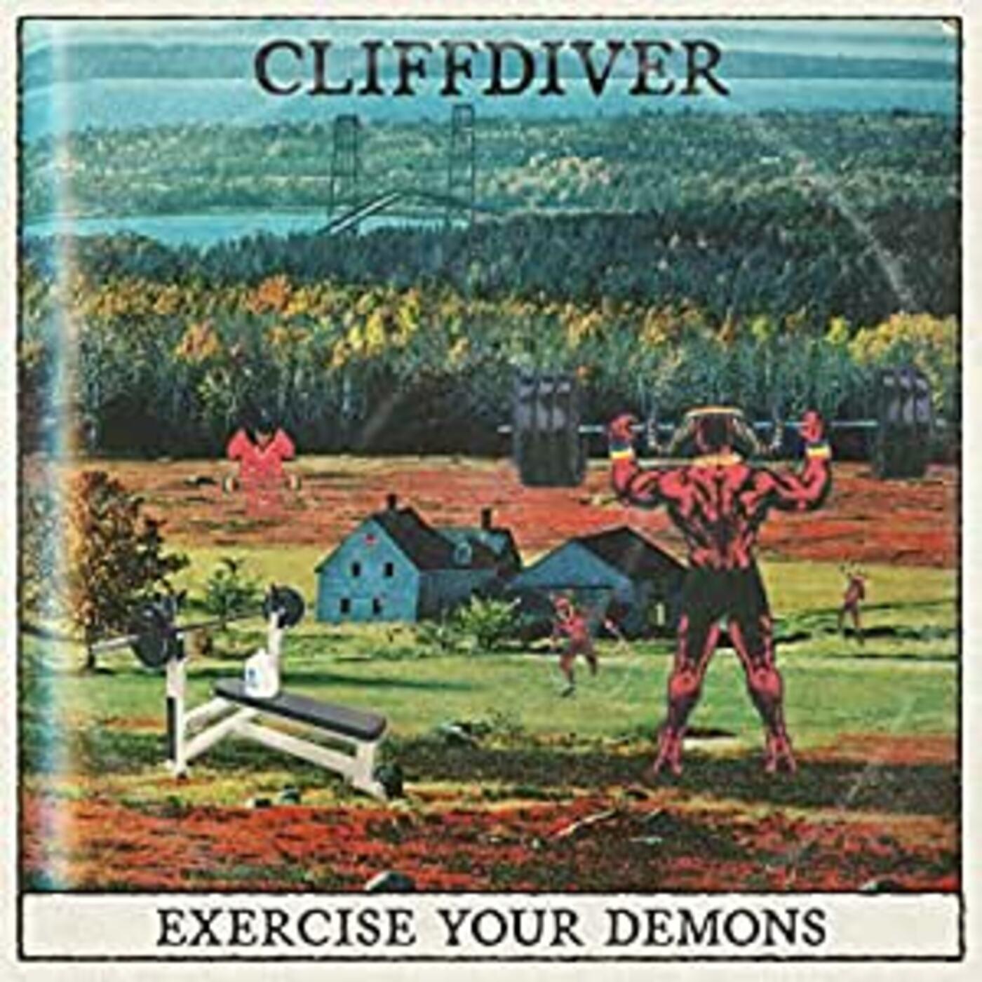 Cliffdiver | Exercise Your Demons (STRAWBERRY SPLASH VINYL) - Vinyl