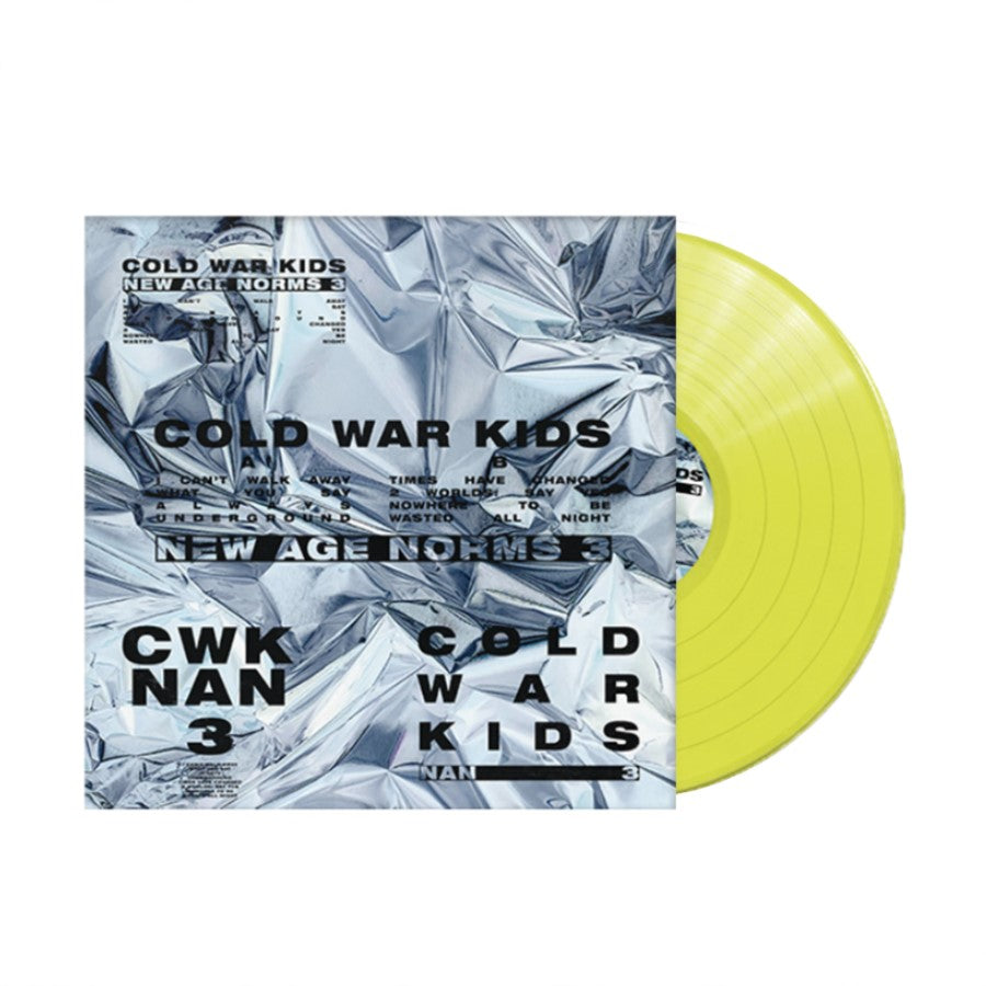 Cold War Kids | New Age Norms 3 (Limited Edition, Neon Yellow Colored Vinyl) - Vinyl