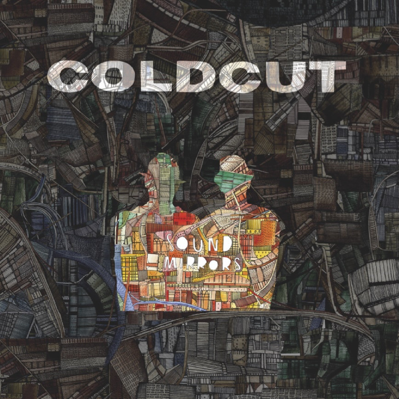 Coldcut | Sound Mirrors (20Th Anniversary) (Blue Green Orange Red Marble Vinyl) - Vinyl