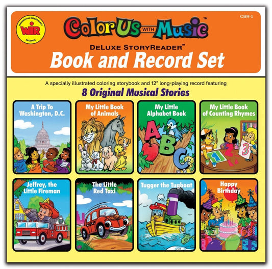 Color Us with Music | Color Us with Music DeLuxe StoryReader Coloring Book and Record Set - Vinyl