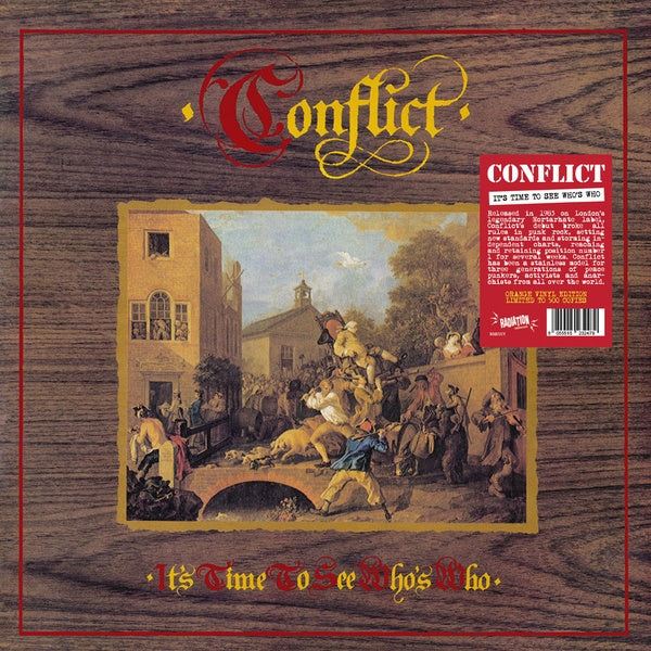 CONFLICT | It's Time To See Who's Who (Color Vinyl) - Vinyl