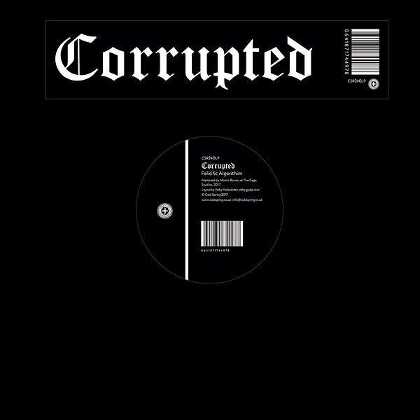 CORRUPTED | Felicific Algorithim - Vinyl