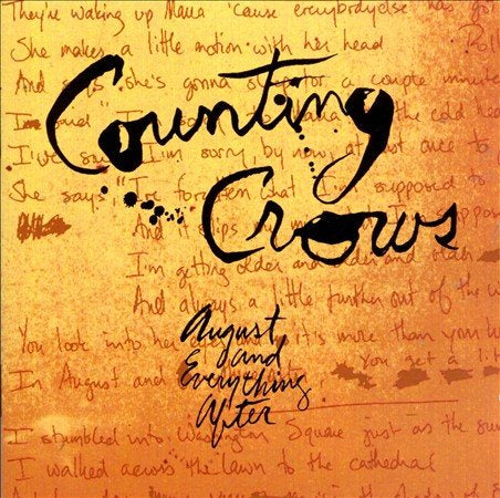 Counting Crows | August And Everything After (2 Lp's) - Vinyl