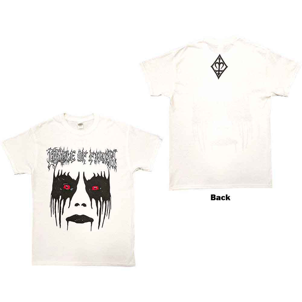 Cradle Of Filth | Dani Make Up - T-Shirt White