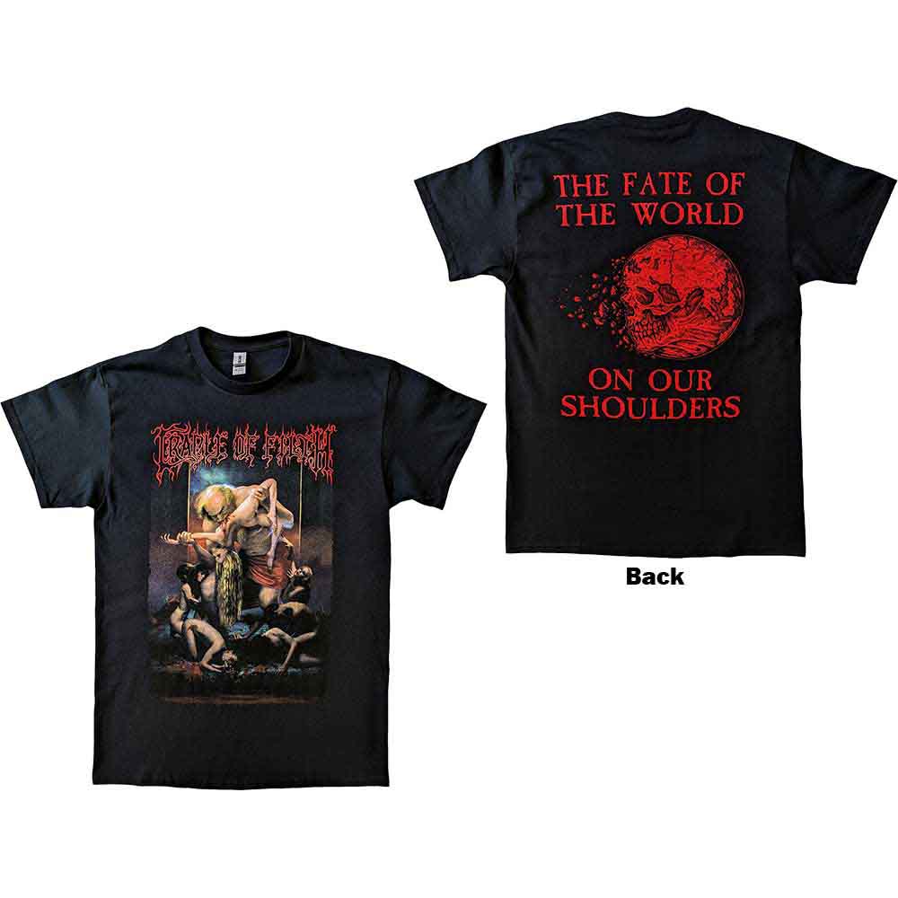 Cradle Of Filth | Existance Is Futile Saturn - T-Shirt Black