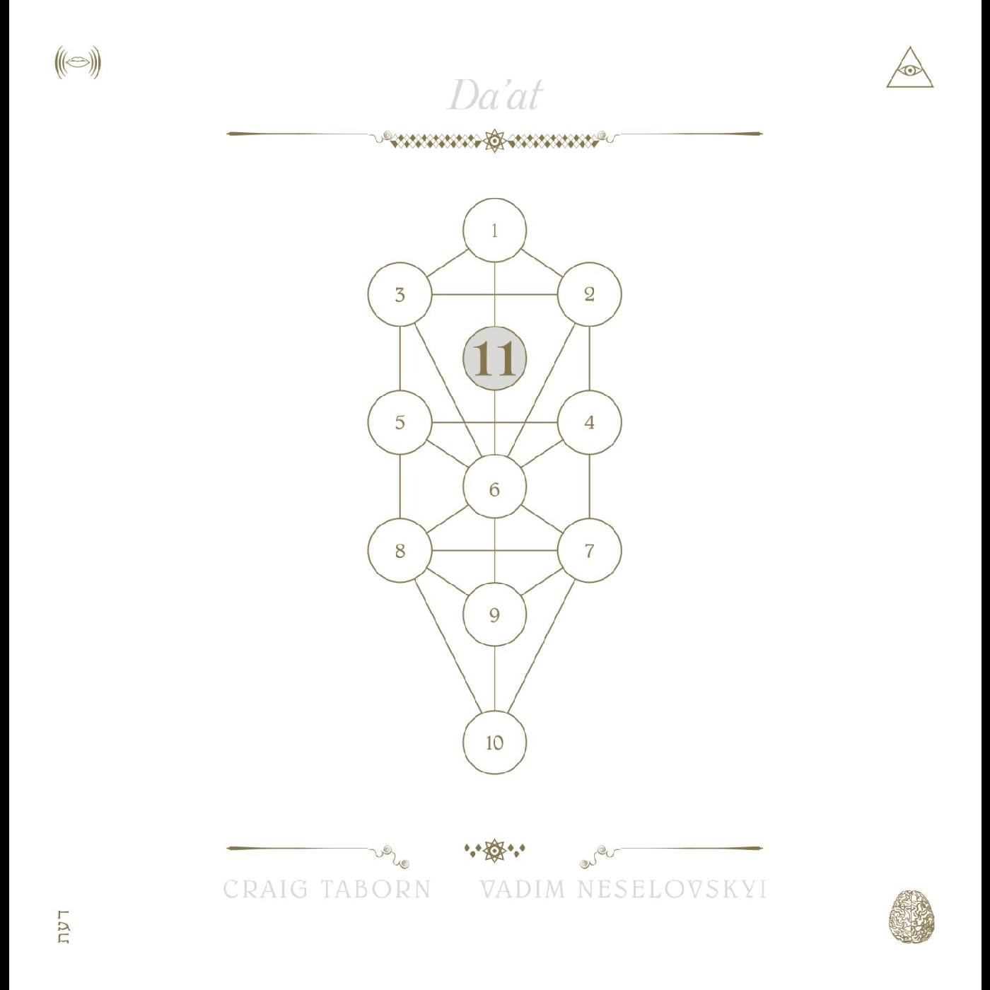 Craig and Vadim Neselovskyi Taborn | The Book Beri'ah Vol 11-Da'at - CD