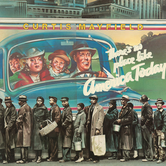 Curtis Mayfield | There's No Place Like America (Turquoise vinyl) - Vinyl