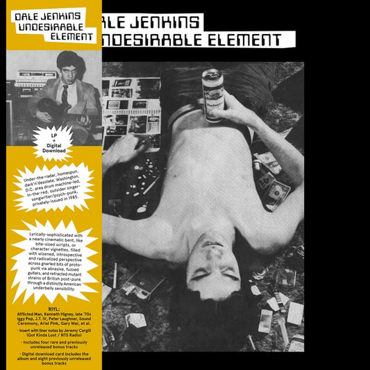 DALE JENKINS | Undesirable Element - Vinyl