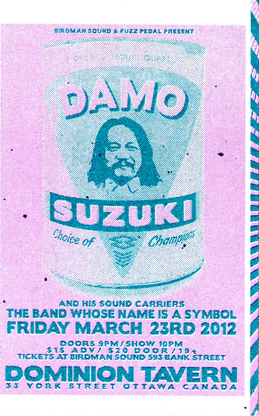 DAMO SUZUKI & THE BAND WHOSE NAME IS A SYMBOL | Live 2012 - Cassette