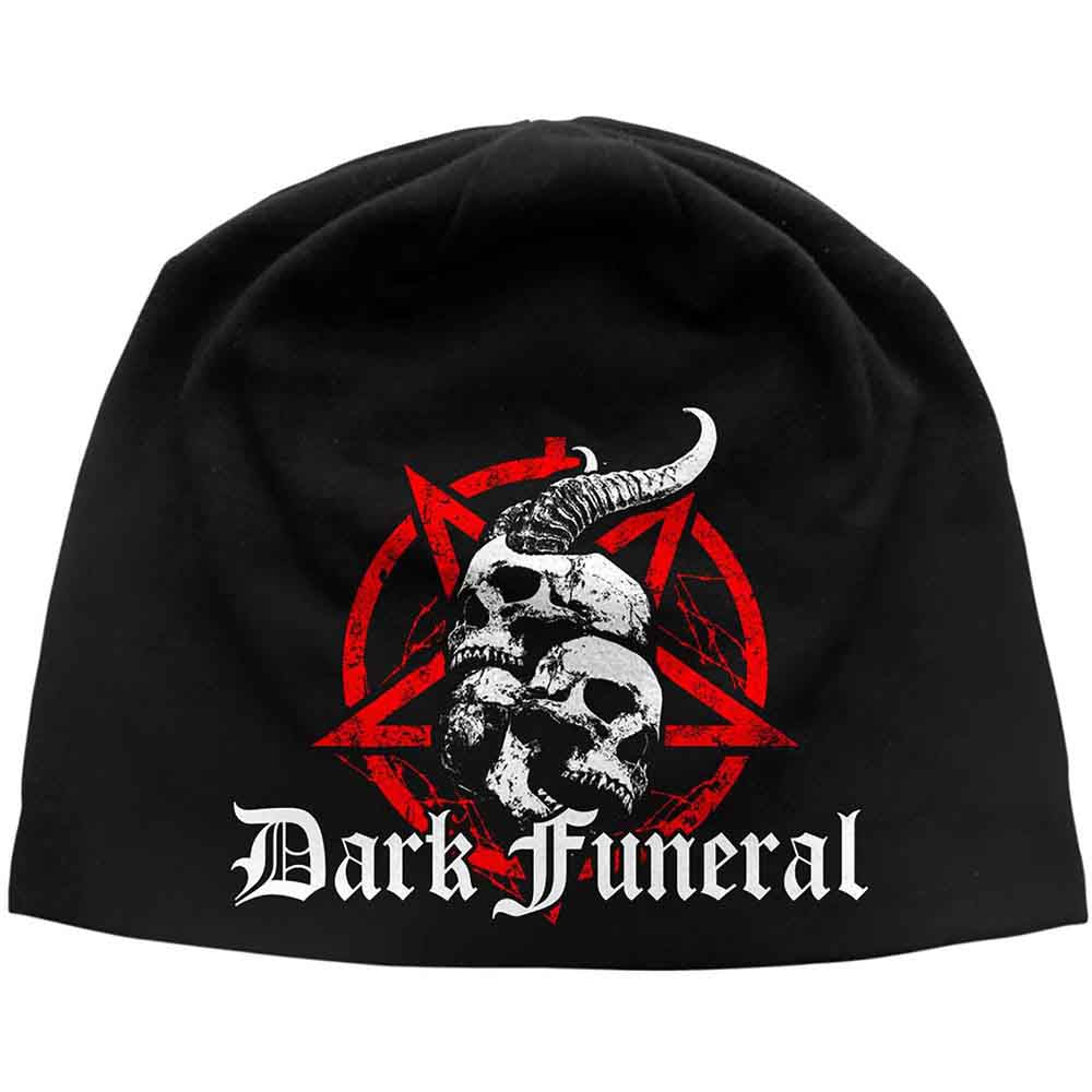 Dark Funeral | Skulls & Pentagram - Hat Black
