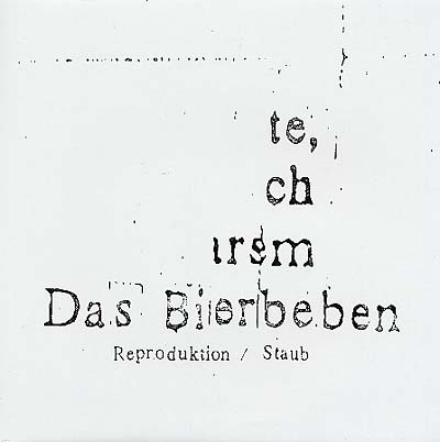 DAS BIERBEBEN | Reproduktion/Staub Rmxs - Vinyl