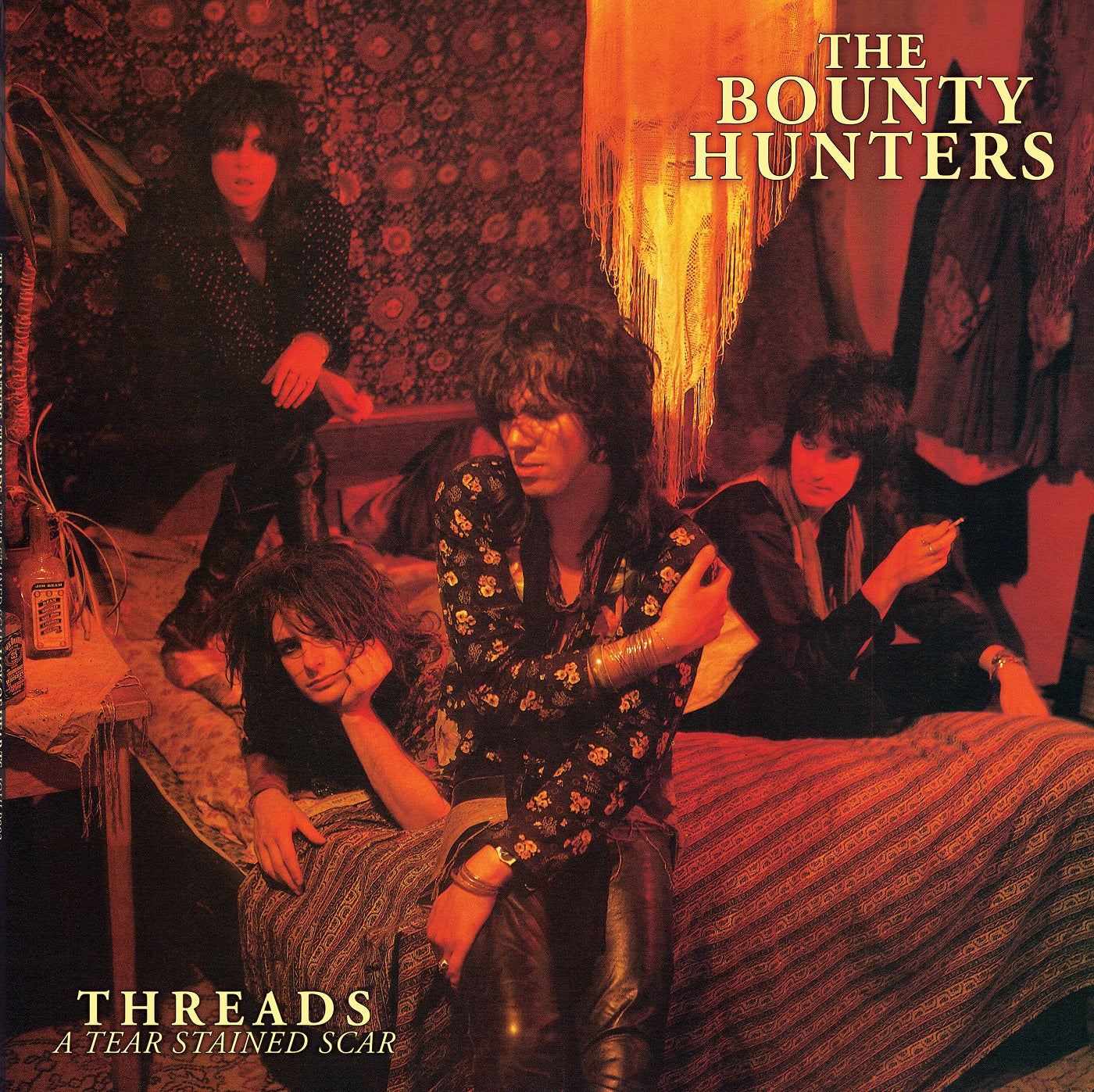 Dave & The Bounty Hunters Kusworth | Threads...A Tear Stained Scar (RED VINYL) - Vinyl