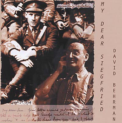 DAVID BEHRMAN | My Dear Siegfried - CD