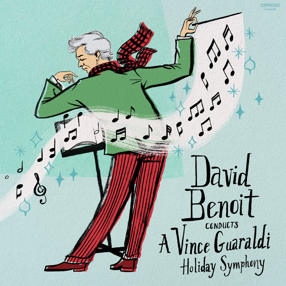 David Benoit | David Benoit Conducts A Vince Guaraldi Holiday Symphony [Red Vinyl] - Vinyl