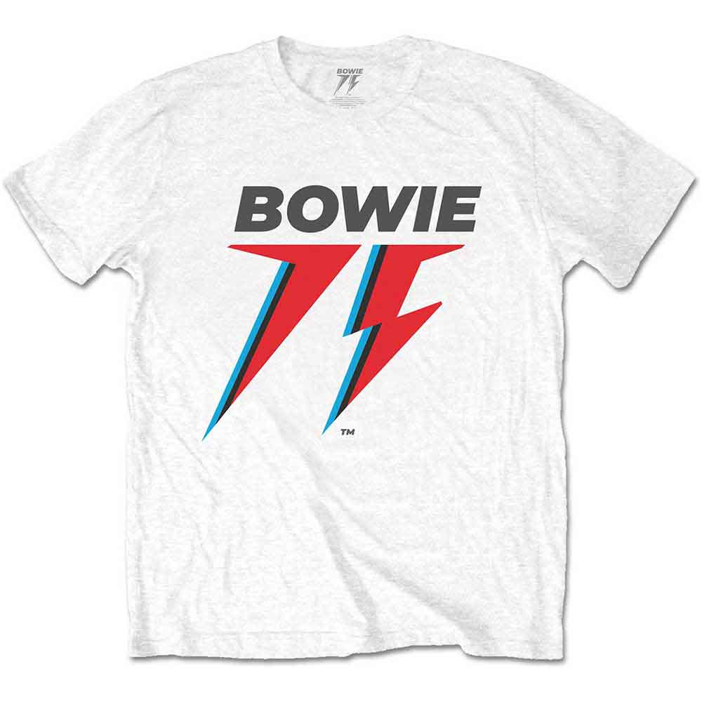 David Bowie | 75th Logo - T-Shirt White