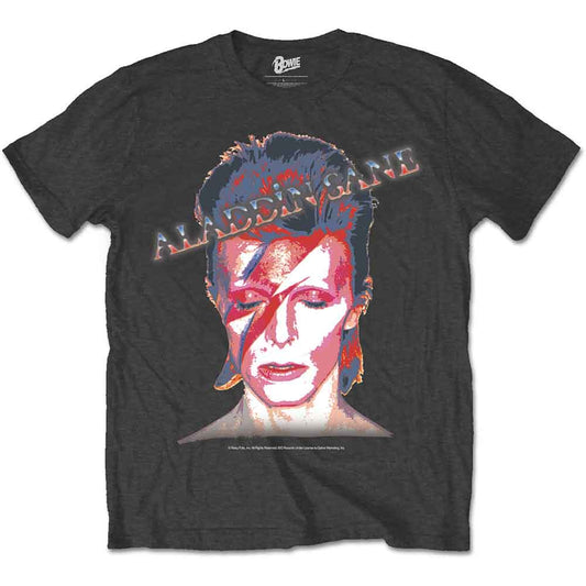 David Bowie | Aladdin Sane - T-Shirt Black