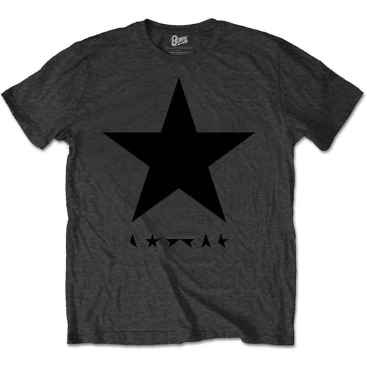 David Bowie | Blackstar on Grey - T-Shirt Grey