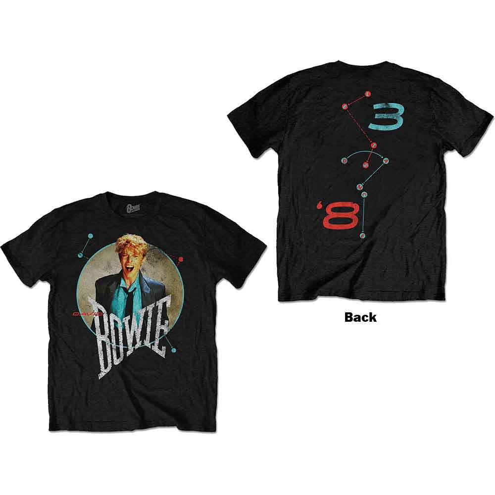 David Bowie | Circle Scream - T-Shirt Black