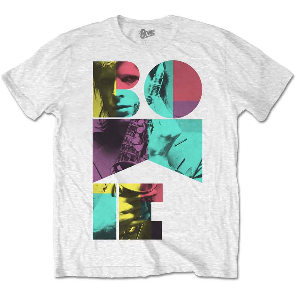 David Bowie | Colour Sax - T-Shirt White
